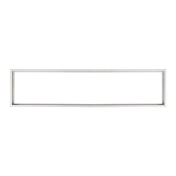 Zubeh�r f�r LED Einlege-Panel 150 x 30cm - Aufbaurahmen, verkehrswei� RAL 9016