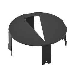 Effekt-Abdeckung (Gobo) f�r Fassadenstrahler SHORELINE PRO 70 / 100, Aluminium, dunkelgrau, Dreieck