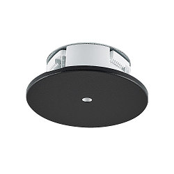 pendant luminaire adapter � DA 68MM / RECESSED round, built-in version, deep black