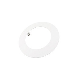 reducing ring 210/135MM round, mechanical, built-in version, traffic white