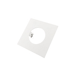 reducing ring 130/70MM mechanical, square, built-in version, traffic white