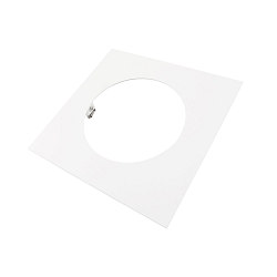 reducing ring 240/180MM mechanical, square, built-in version, traffic white