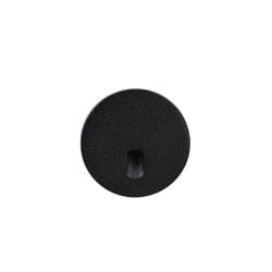 Abdeckung f�r Wandeinbauleuchte ALWAID PRO, rund, schmaler Lichtkegel, IP20, schwarz