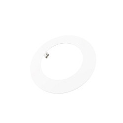 reducing ring 210/135MM round, mechanical, built-in version, signal white