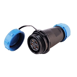 Cable system Weipu HQ 12/24/48V feed-in cable 2-poles, 300cm