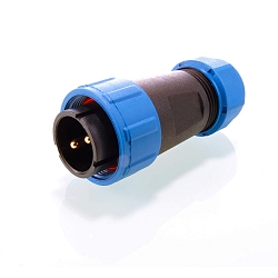 Weipu HQ 12/24/48V Stecker 2-polig