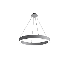 LED Pendelleuchte LAUTARO 900/80 DOWN OPAL M3, 59W, IP20, DALI dimmbar, 3000K, hellgrau