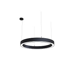 LED Pendelleuchte LAUTARO 900/80 DOWN PRISMA P3, 59W, IP20, DALI dimmbar, 4000K, schwarz