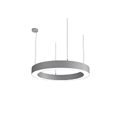 LED Pendelleuchte LAUTARO 900/100 DOWN OPAL P3, 59W, IP20, DALI dimmbar, 2700K, hellgrau