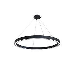 LED Pendelleuchte LAUTARO 1200/60 DOWN PRISMA M4, 78W, IP20, DALI dimmbar, 3000K, schwarz