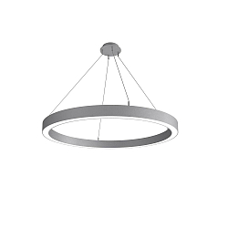 LED Pendelleuchte LAUTARO 1200/80 UP/DOWN PRISMA M4, 111W, IP20, DALI dimmbar, 4000K, hellgrau