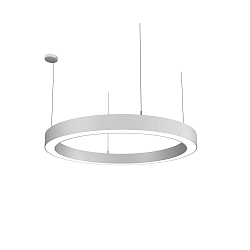 LED Pendelleuchte LAUTARO 1200/100 DOWN OPAL P4, 78W, IP20, DALI dimmbar, 4000K, wei�