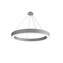LED Pendelleuchte LAUTARO 1200/100 UP/DOWN PRISMA M4, 111W, IP20, DALI dimmbar, 3000K, hellgrau