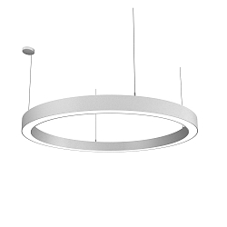 LED Pendelleuchte LAUTARO 1500/100 DOWN PRISMA P5, 99W, IP20, DALI dimmbar, 2700K, wei�