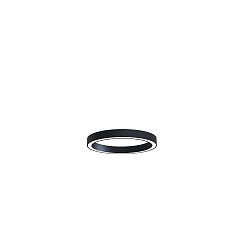 LED Deckenaufbauleuchte LAUTARO 600/60 OPAL, 37W, IP20, DALI dimmbar, 4000K, schwarz