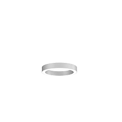 LED Deckenaufbauleuchte LAUTARO 600/80 OPAL, 37W, IP20, DALI dimmbar, 3000K, wei�
