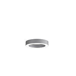 LED Deckenaufbauleuchte LAUTARO 600/100 PRISMA, 37W, IP20, DALI dimmbar, 2700K, hellgrau