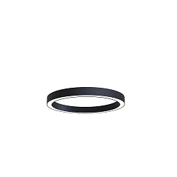 LED Deckenaufbauleuchte LAUTARO 900/80 OPAL, 59W, IP20, DALI dimmbar, 4000K, schwarz