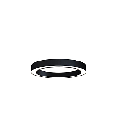 LED Deckenaufbauleuchte LAUTARO 900/100 PRISMA, 59W, IP20, DALI dimmbar, 3000K, schwarz