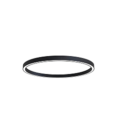LED Deckenaufbauleuchte LAUTARO 1200/60 OPAL, 78W, IP20, DALI dimmbar, 3000K, schwarz