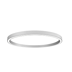LED Deckenaufbauleuchte LAUTARO 1500/80 PRISMA, 99W, IP20, DALI dimmbar, 3000K, wei�