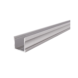 LED Profil AU-02-20 hohes U-Profil f�r 20-21.3mm LED Strips, 200cm, Aluminium eloxiert