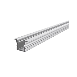 ET-02-08, high T-profile for 8 - 9,3 mm LED stripes, 200cm, anodized aluminum