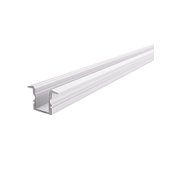 ET-02-08, high T-profile for 8 - 9,3 mm LED stripes, 200cm, matt white
