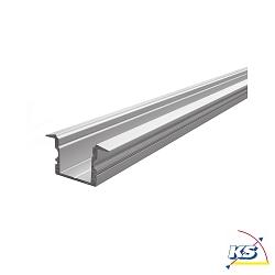 ET-02-12, high T-profile for 12 - 13,3 mm LED stripes, 200cm, anodized aluminum