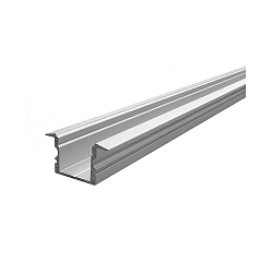ET-02-12, hohes T-Profil f�r 12-13.3mm LED Strips, 200cm, Aluminium eloxiert