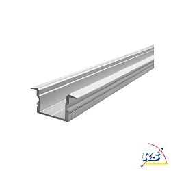 ET-02-15, high T-profile for 15 - 16,3 mm LED stripes, 200cm, anodized aluminum