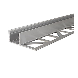 Fliesen-Profil EL-03-12 f�r 12-13.3mm LED Strips, 125cm, Silber eloxiert