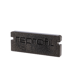 Endcaps P-AU-01-12, 18 mm, 2 items, black