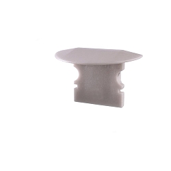 Endcaps P-ET-02-08, 23 mm, 2 items, grey