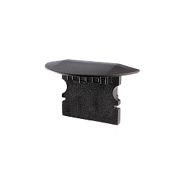 Endcaps P-ET-02-10, 25 mm, 2 items, black