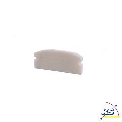 Endcaps f-AU-01-15, 21 mm, 2 items, white