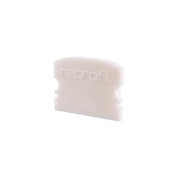 Endcaps f-AU-02-15, 21 mm, 2 items, white