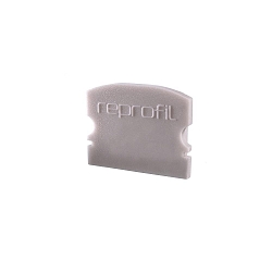 Endcaps f-AU-02-15, 21 mm, 2 items, grey