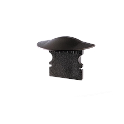 Endkappe F-ET-02-08, 23 mm, 2 St�ck, schwarz