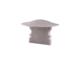 Endcaps f-ET-02-10, 25 mm, 2 items, grey