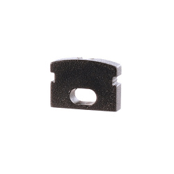 Zubeh�r f�r LED Profil F-AU-01-05 - Endkappe, 2 St�ck, schwarz