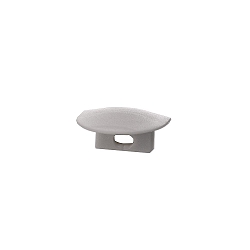 Zubeh�r f�r LED Profil F-ET-01-05 - Endkappe, 2 St�ck, grau