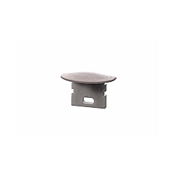 Zubeh�r f�r LED Profil F-ET-02-05 - Endkappe, 2 St�ck, grau