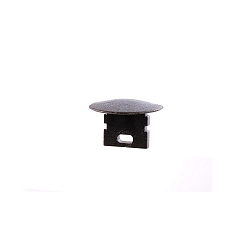 Zubeh�r f�r LED Profil F-ET-02-05 - Endkappe, 2 St�ck, schwarz