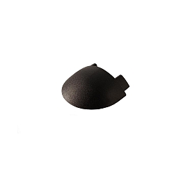 Zubeh�r f�r LED Profil F-AM-01-10 - Endkappe, 2 St�ck, schwarz