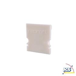 Endcaps H-AU-02-12, 18 mm, 2 items, white