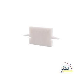 Endcaps H-ET-01-10, 25 mm, 2 items, white
