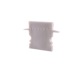 Endcaps H-ET-02-12, 27 mm, 2 items, grey