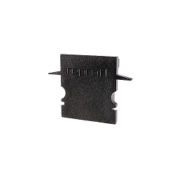 Endcaps H-ET-02-12, 27 mm, 2 items, black