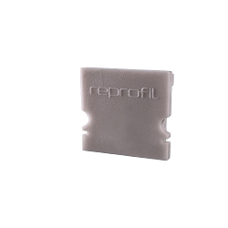 Endcaps H-AU-02-15, 21 mm, 2 items, grey